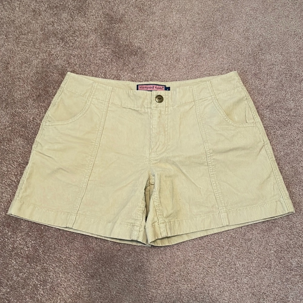 Vineyard Vines Khaki Corduroy Shorts